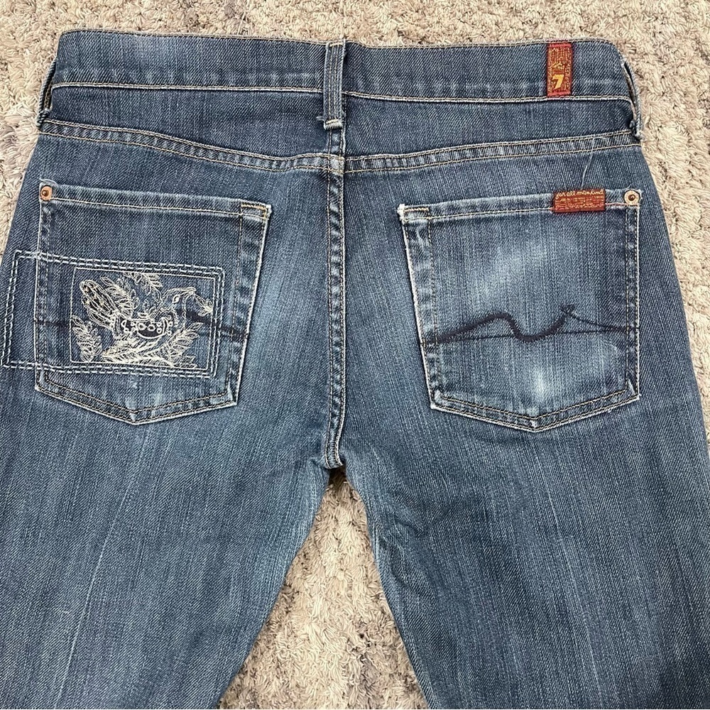 7 for all mankind women jeans size 27 in great condition - Picture 7 of 8